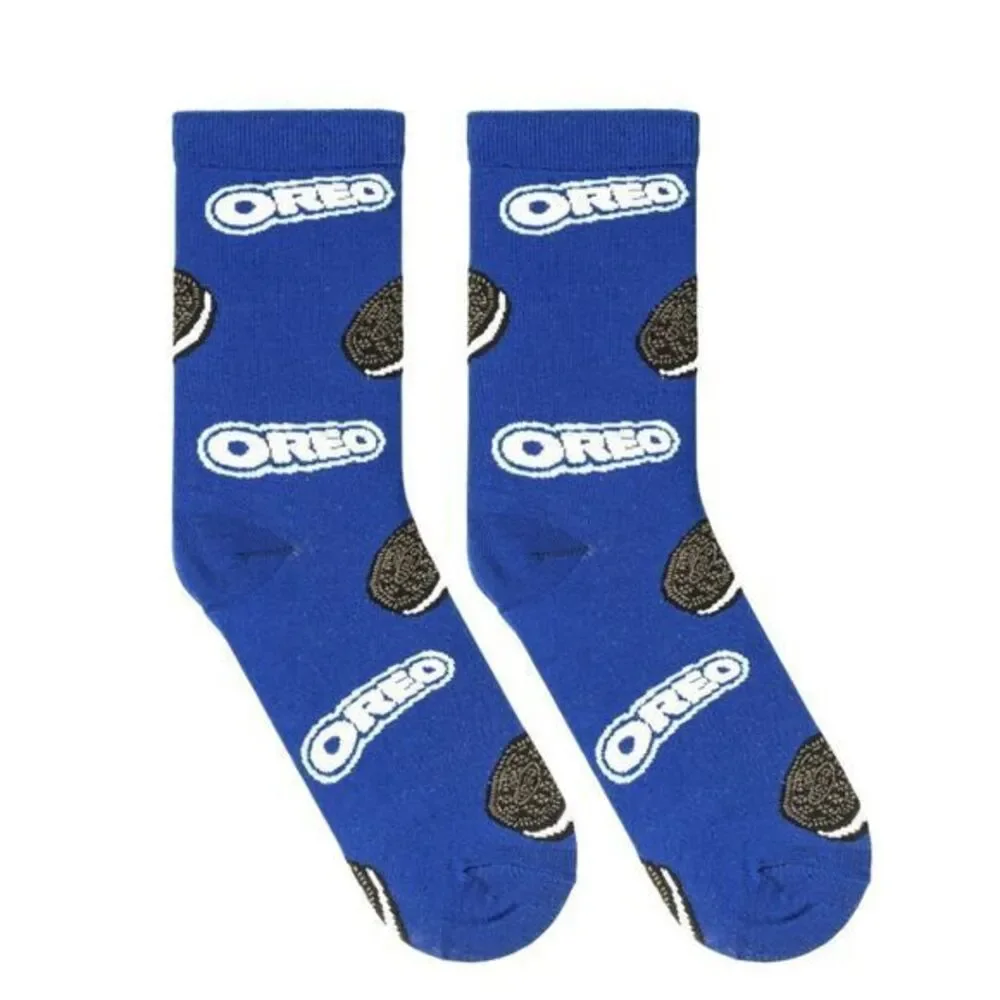 Novelty Crew Chocolate Cookie Socks Men‎ or Womens Size (6-12)